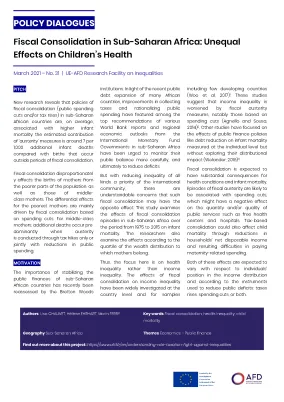 AFD Policy DIalogues